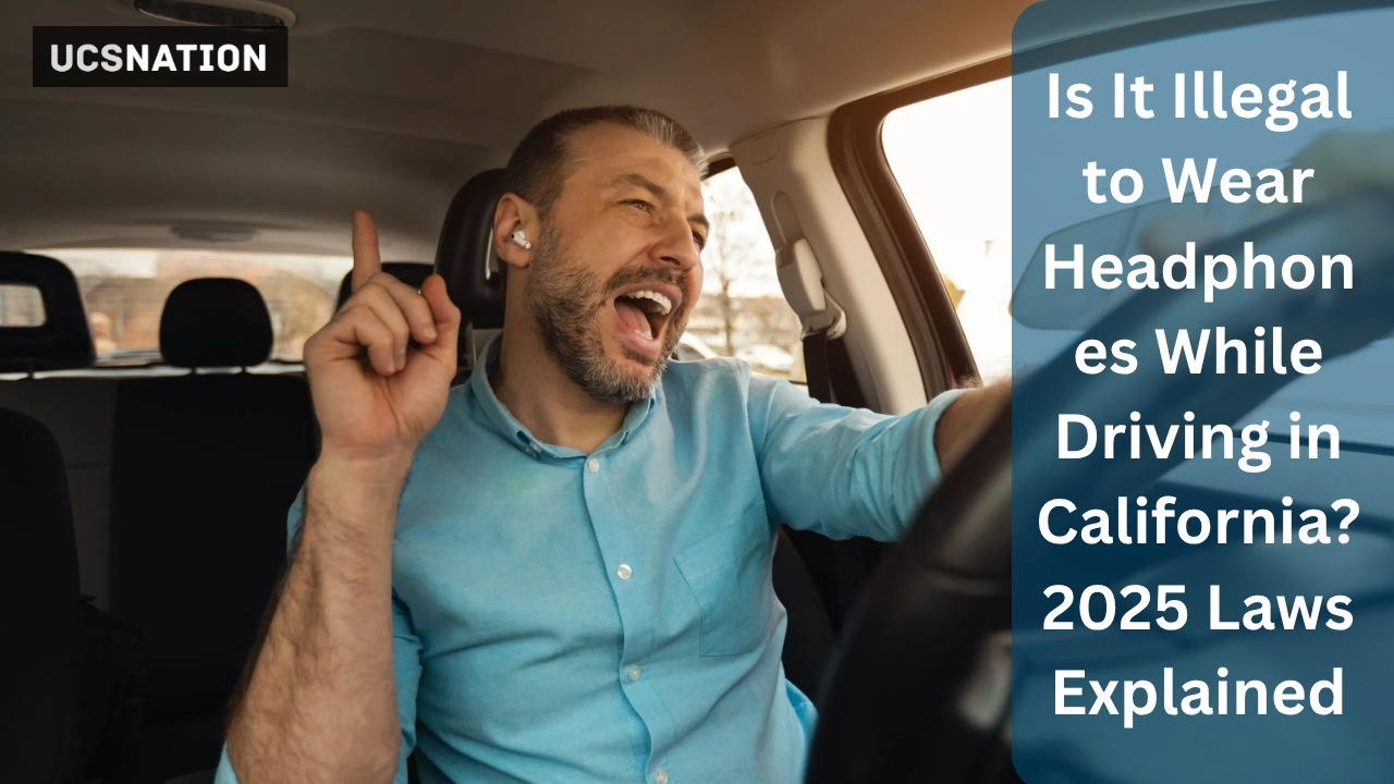 Is It Illegal to Wear Headphones While Driving in California 2025 Laws Explained