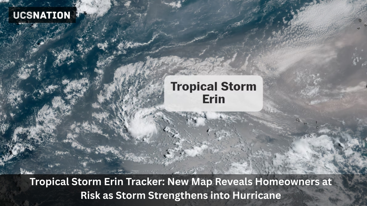 Tropical Storm Erin Tracker New Map Reveals Homeowners at Risk as Storm Strengthens into Hurricane