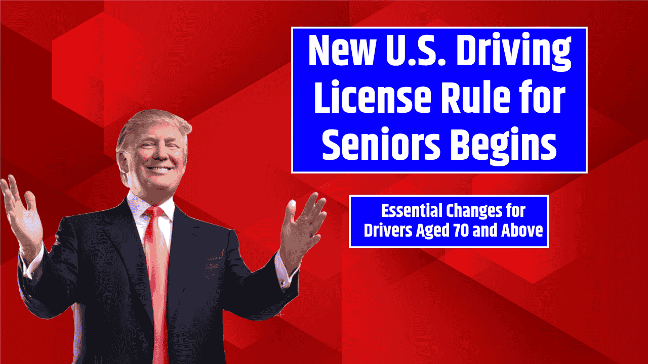 US Driving License Rule Changes in New York from August 2025 – Essential Changes for Drivers Aged 70 and Above