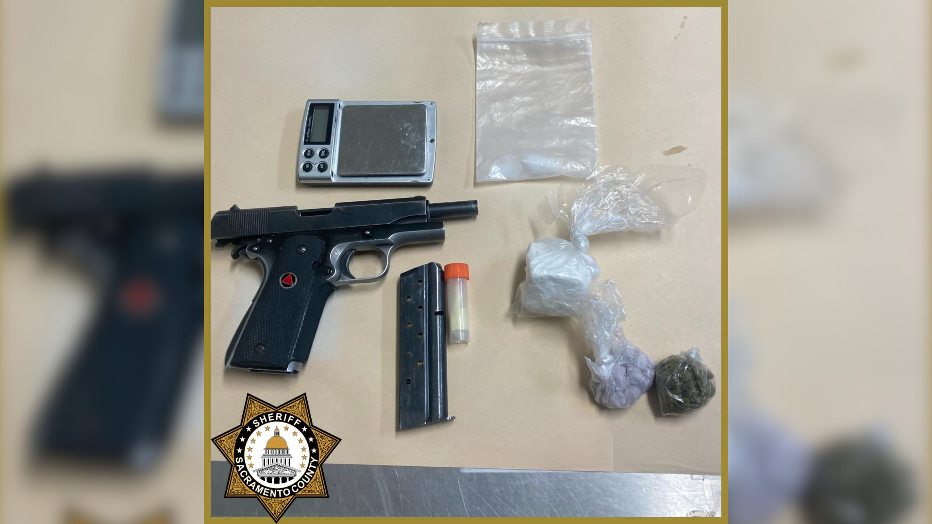 Parolee Arrested After Stolen Vehicle Chase in South Sacramento