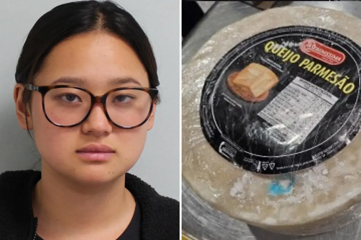 American caught smuggling $1M of crack in 17-pound wheel of Parmesan