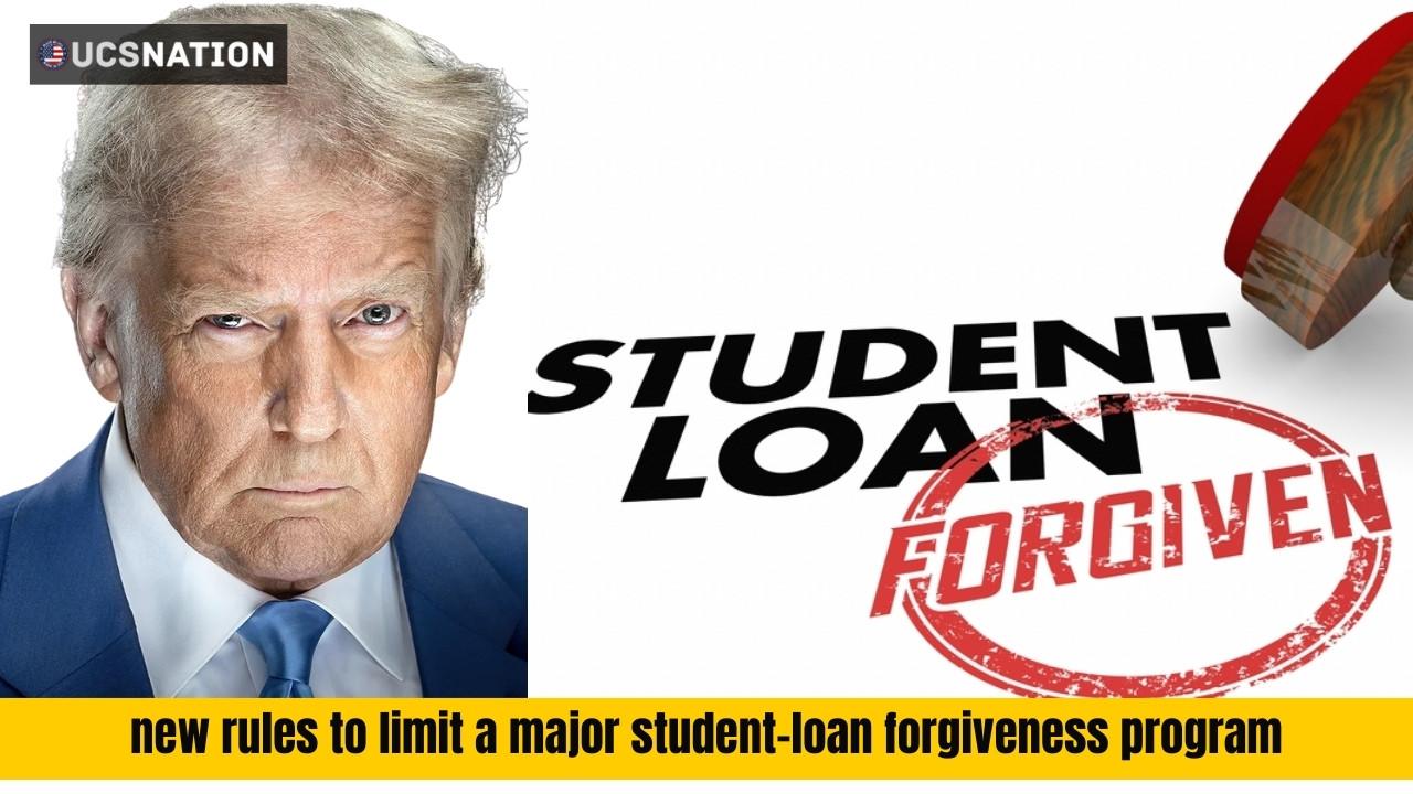 new rules to limit a major student-loan forgiveness program