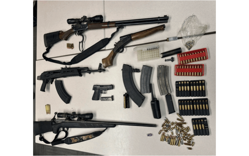 Three Arrested in Rosamond on Burglary and Weapon Charges