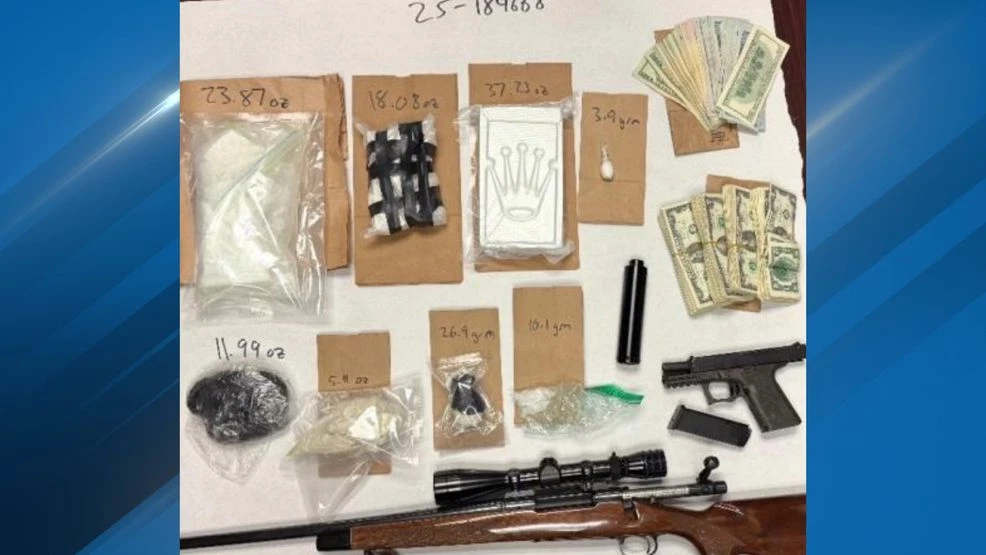 51-Year-Old Man Arrested After Police Find Narcotics and Weapons in Bakersfield