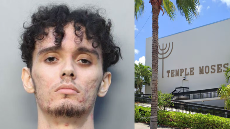 Man arrested for antisemitic harassment at Temple Moses in Miami Beach