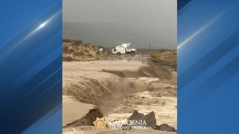 Storm Floods Shut Down Two Major California Highways, Creating Dangerous Travel Conditions
