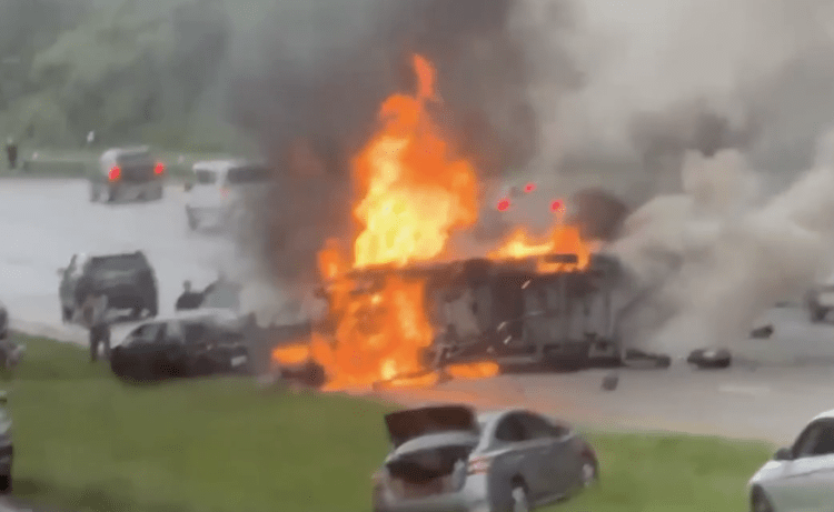 Two People Dead in Horrific Fiery Crashes This Weekend