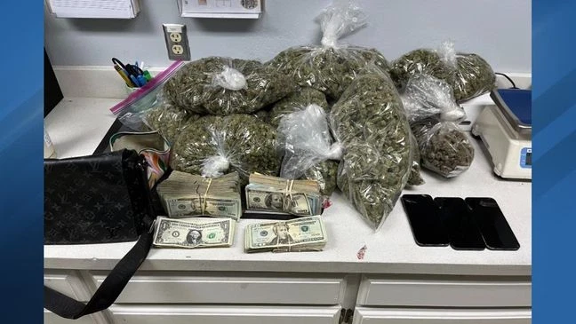 Tulare man tased, arrested after Highway 99 chase; police seize 11 pounds of marijuana, $25K cash