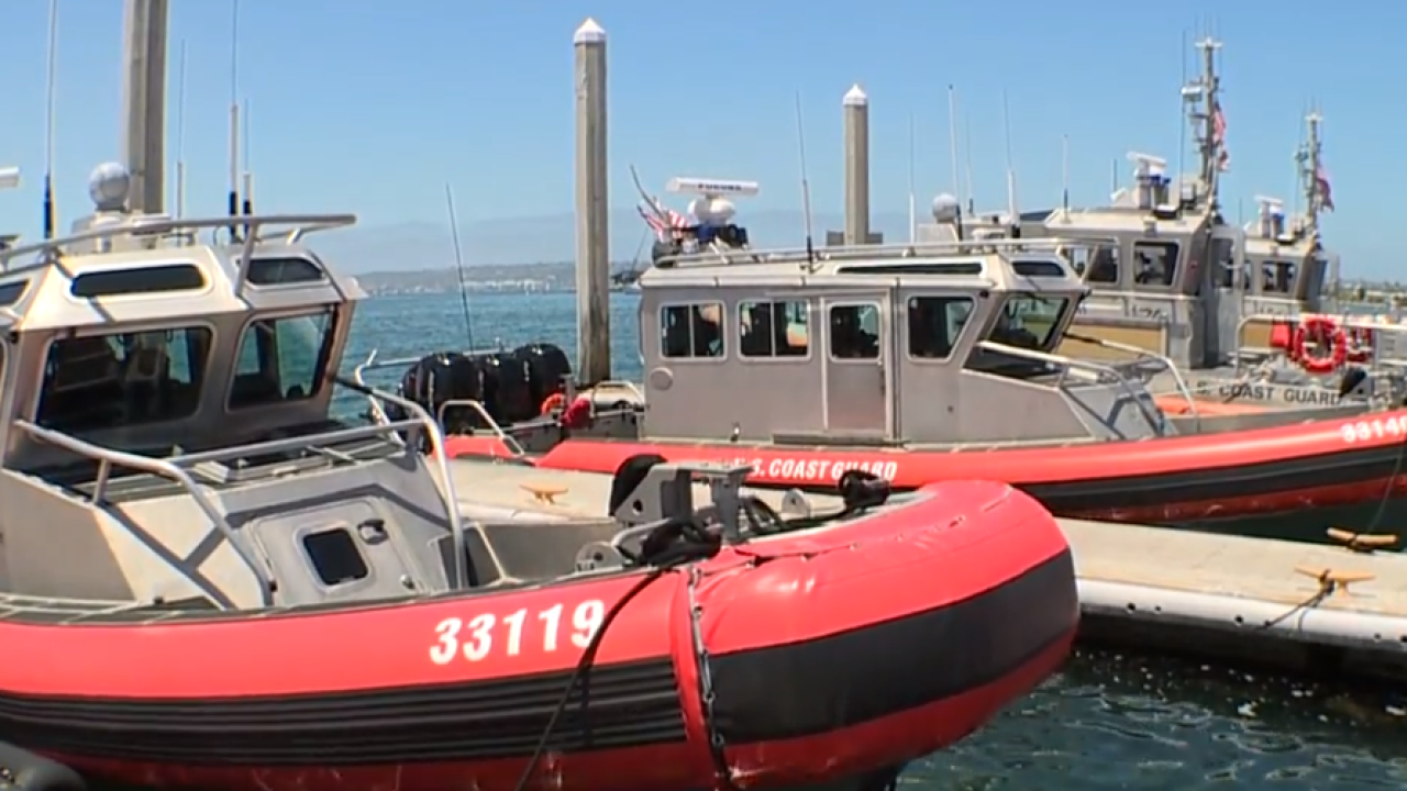 Coast Guard Detains Four Suspected Undocumented Immigrants in Mission Bay
