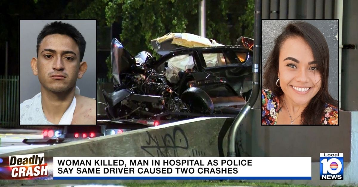 Woman Killed in Miami Hit-and-Run by Drunken Driver Who Crashed Into Another Car Moments Earlier