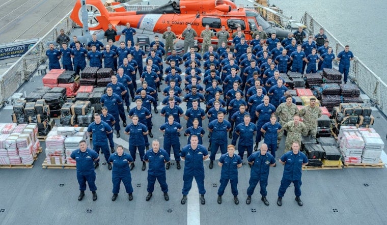 U.S. Coast Guard Seizes $156 Million in Cocaine During San Diego Naval Base Offload
