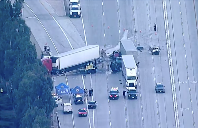 Truck driver in U.S. illegally was on drugs during California crash that killed 3, police say