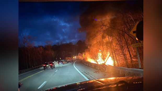 3 Dead, 5 Injured After Fiery Crash Involving Tractor-Trailer on Route 40 in Fayette County