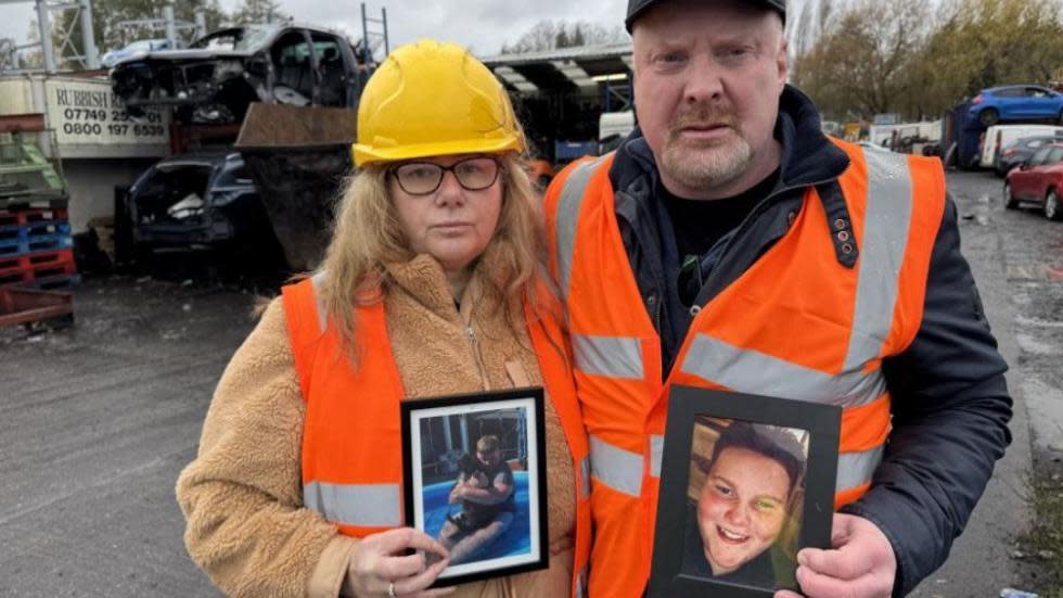 Parents of Crash Victim Watch Car That Killed Their Son Get Crushed