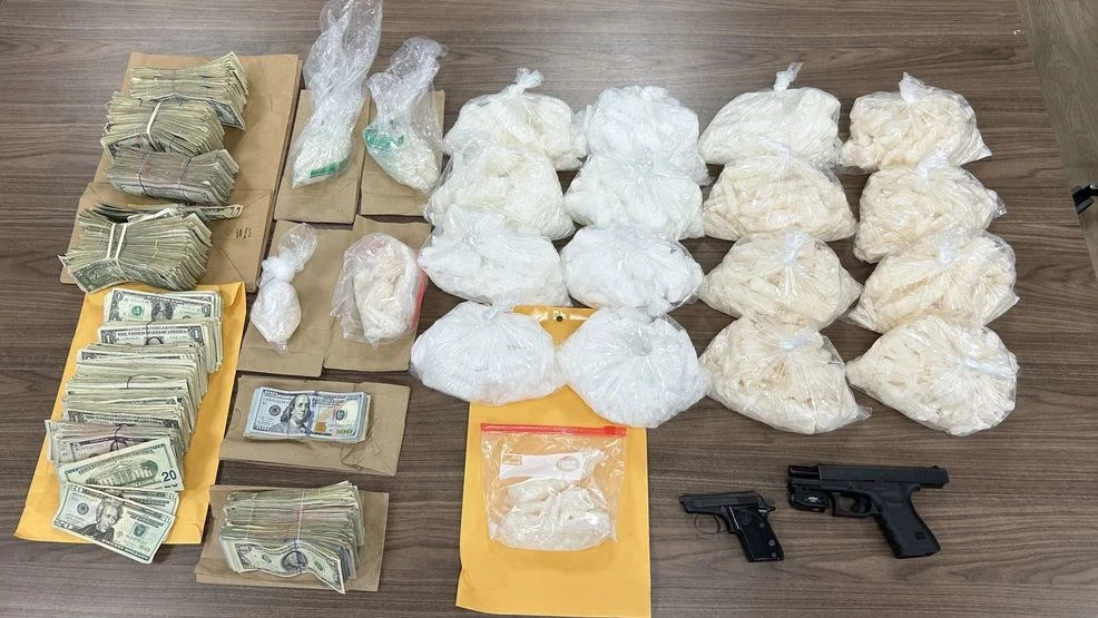 Bakersfield Search Warrant Leads to Seizure of 30 Pounds of Meth and Guns; One Man Arrested
